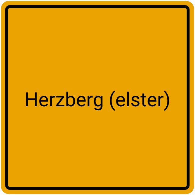 Meldebestätigung Herzberg (Elster)